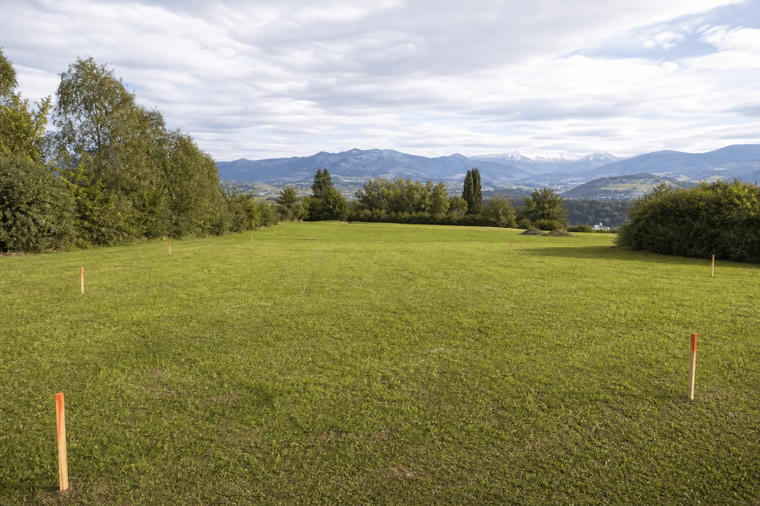 Baulandparzelle – Beispielansicht für Parzelle Weitblick